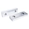 Hhip 6-1/8 in. L X 2 in. H X 1 in. Aluminum Soft Vise Jaw Set 3900-2293 - alternate 1